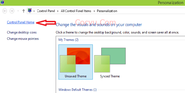 mo nhanh Control Panel tren windows 10 6