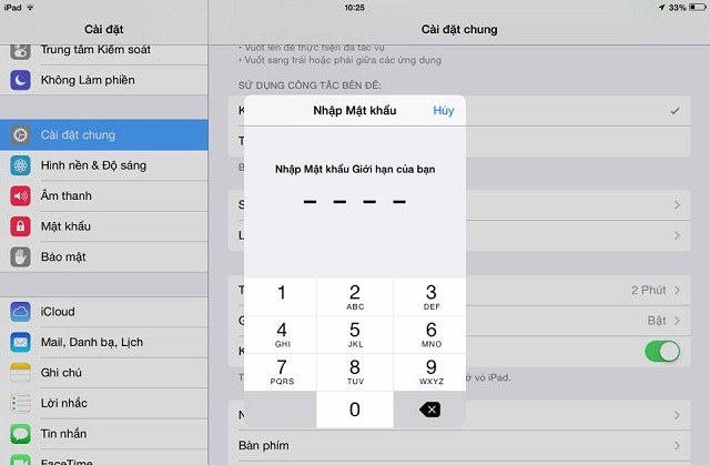 Cách khóa tính năng thay đổi tài khoản iCloud trên iPhone, iPad 1