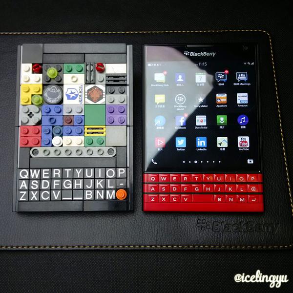Lạ mắt với chiếc Blackberry làm từ đồ chơi lego cực chất