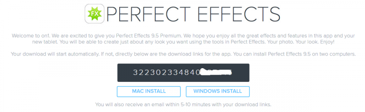 Cách tải miễn phí phần mềm Perfect Effects 9.5 bản quyền
