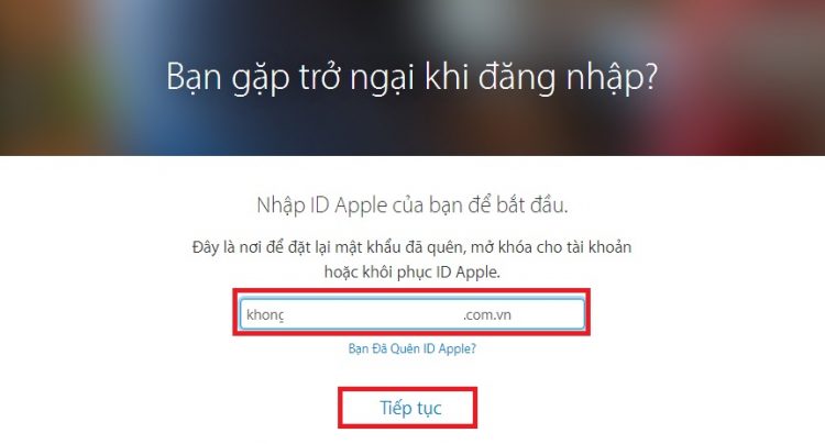Cách lấy lại khi bạn quên mật khẩu tài khoản Apple ID và iCloud