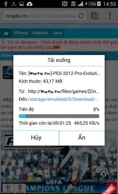 Hướng dẫn cách cài đặt game cho Android dạng file APK có full Data 3