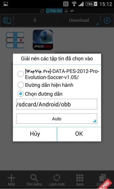 Hướng dẫn cách cài đặt game cho Android dạng file APK có full Data 5