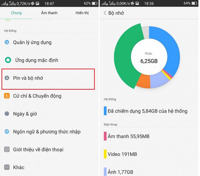 Cách khắc phục, xử lý lỗi không đủ bộ nhớ lưu trữ cài ứng dụng trên Android