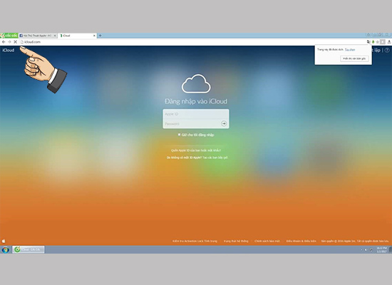 iPhone, iPad bị khóa khi đăng nhập iCloud trên web giả mạo 2