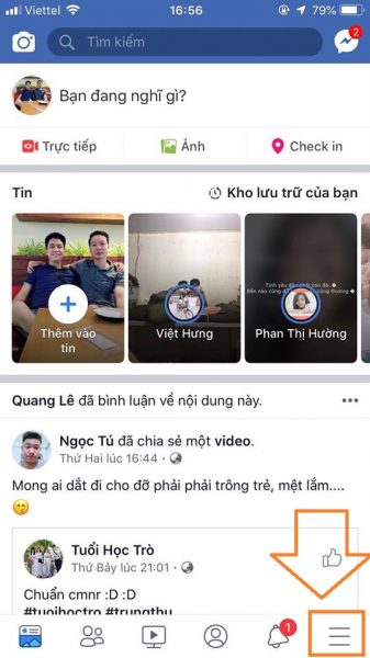 cách đăng ảnh chất lượng HD trên facebook cho iOS 1