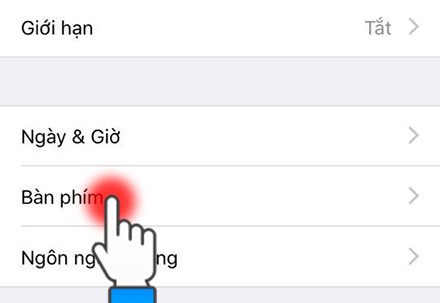 Cách tắt tiên đoán từ, tự động sửa lỗi chính tả trên iPhone, iPad 3