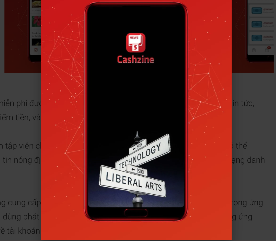 Ứng dụng Cashzine là gì? Kiếm tiền qua Cashzine có lừa đảo không?
