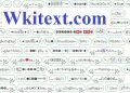 Kí tự đặc biệt trong Wkitext.com